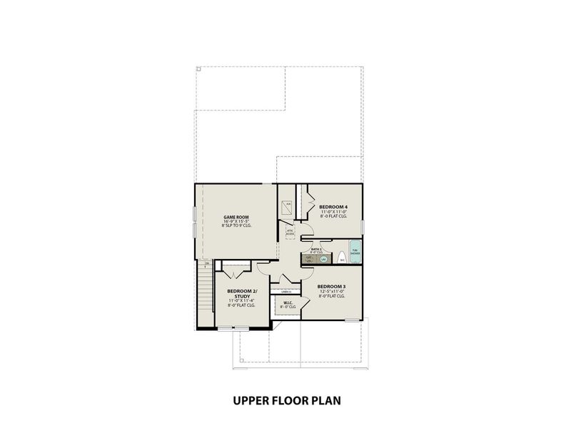 2D floor plan layout for the The Tierra A with 3-Car Garage by Davidson Homes LLC in River Ranch Meadows, Dayton, TX (Image 5). 2D floor plan layout for the The Tierra A with 3-Car Garage by Davidson Homes LLC in River Ranch Meadows, Dayton, TX (Image 5).