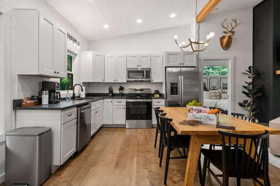 Furnished interior view inside a new home in , Morganton (Image 14).