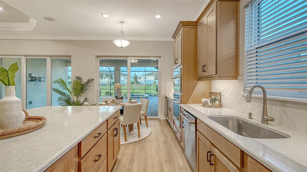 Furnished interior view inside a new home in Esplanade at Azario Lakewood Ranch, Lakewood Ranch (Image 39).