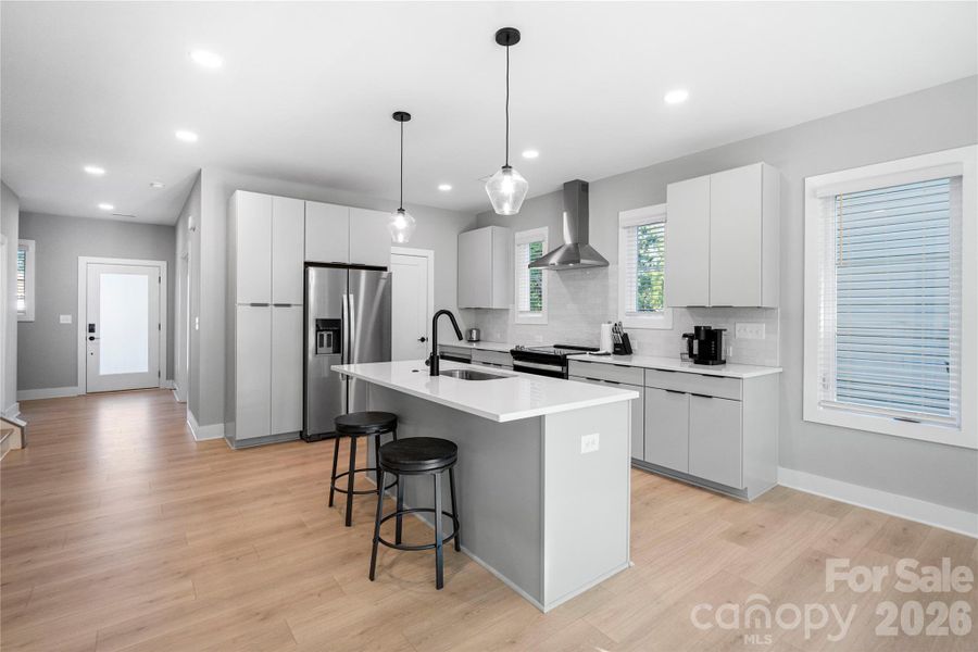 Furnished interior view inside a new home in , Charlotte (Image 17). Furnished interior view inside a new home in , Charlotte (Image 17).