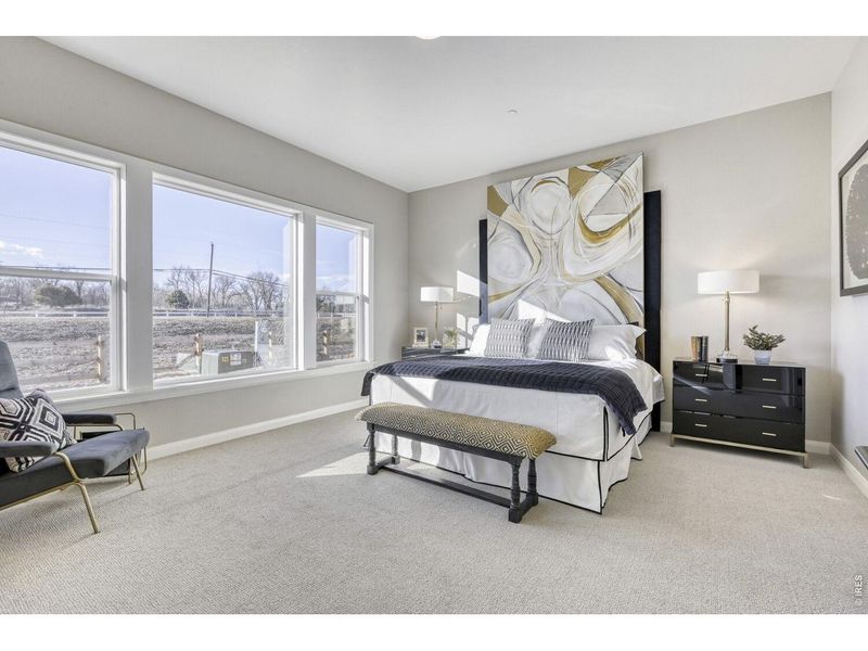 Furnished interior view inside a new home in , Broomfield (Image 34).