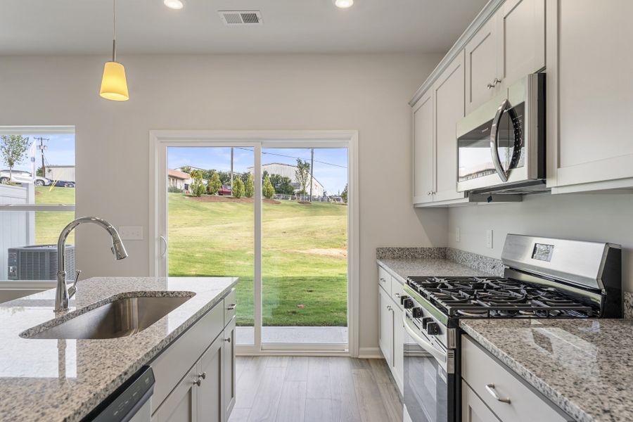 Furnished interior view inside a new home in Edwards Station, Taylors (Image 9).