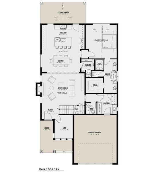 HEARTHSTONE First Floor Plan HEARTHSTONE First Floor Plan