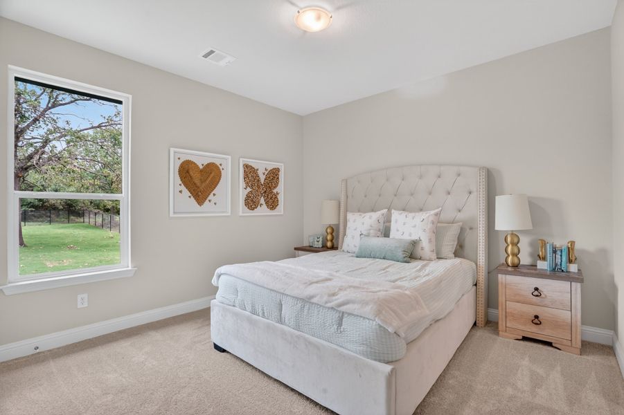 Representative furnished interior of a home built from the Wichita by Cheldan Homes in Arbor Oaks, Boyd (Image 39).