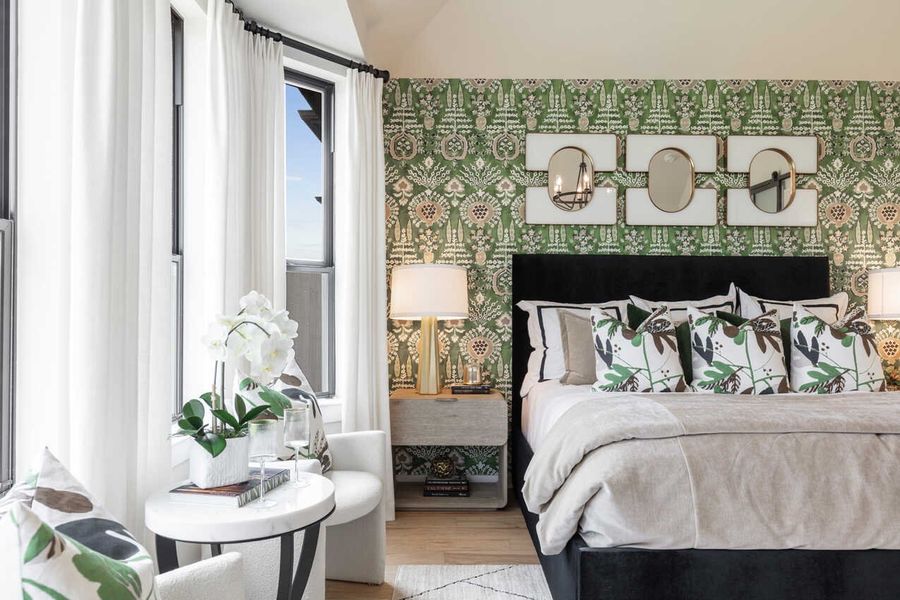 Representative Primary Bedroom - some options shown