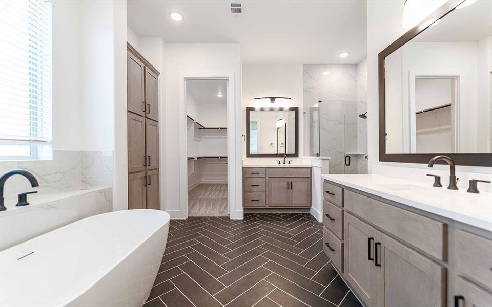 Furnished interior view inside a new home in Solterra, Mesquite (Image 3). Furnished interior view inside a new home in Solterra, Mesquite (Image 3).