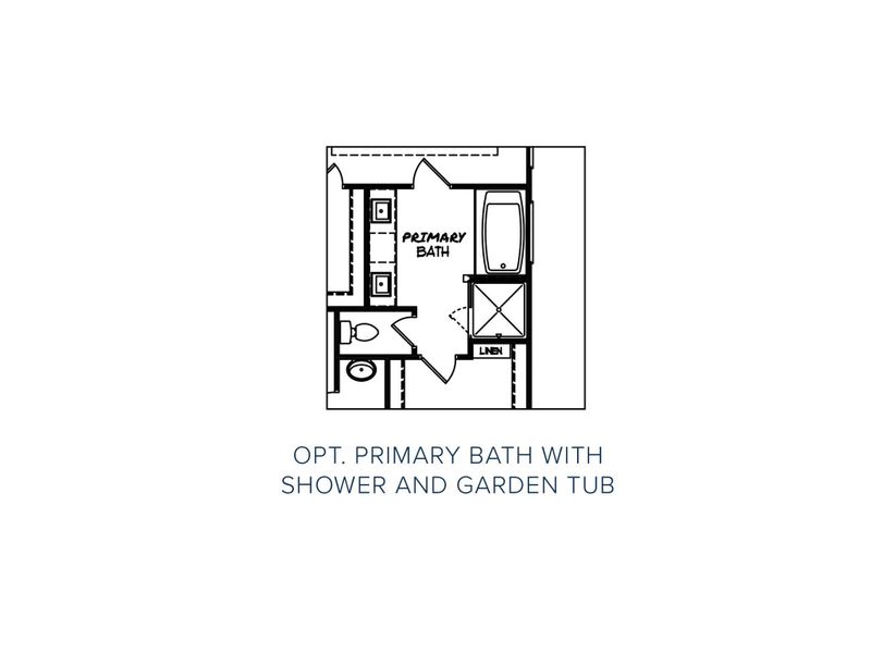 2D floor plan layout for the The Everglade by My Home Communities in Magnolia Ridge, Monroe, GA (Image 7).