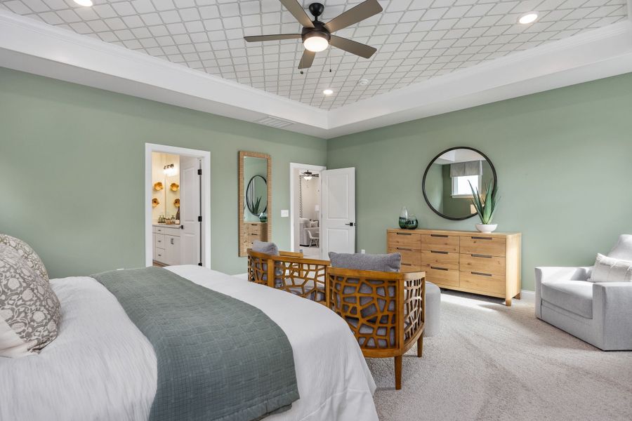 Representative furnished interior of a home built from the The Crawford by Davidson Homes LLC in Springvale South, Fuquay Varina (Image 34). Representative furnished interior of a home built from the The Crawford by Davidson Homes LLC in Springvale South, Fuquay Varina (Image 34).