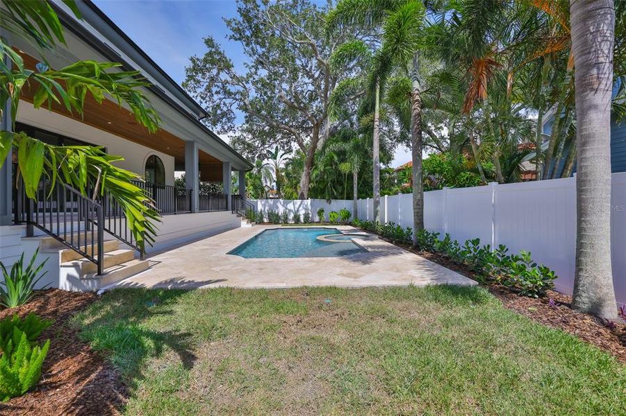 Front exterior of a new home in , Tampa, FL, highlighting curb appeal (Image 28).