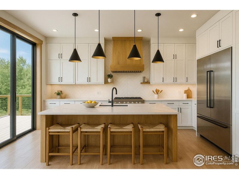 Option #2 for the kitchen Option #2 for the kitchen