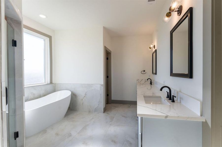 Furnished interior view inside a new home in , Princeton (Image 6).