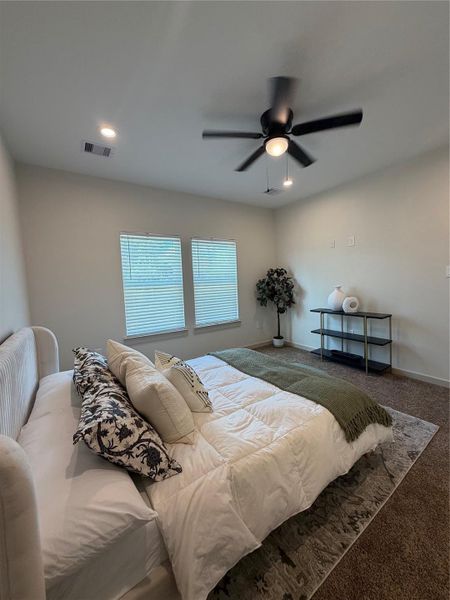 Furnished interior view inside a new home in , Houston (Image 9).