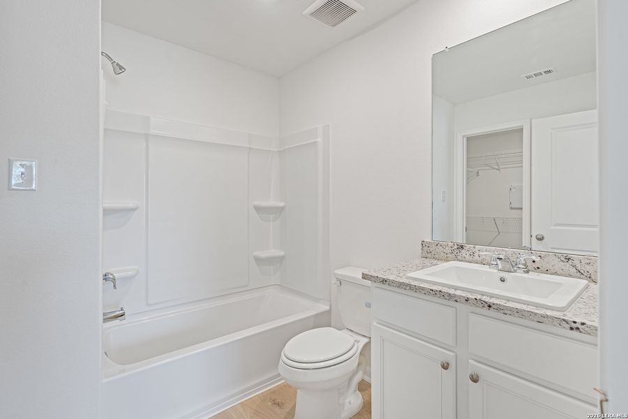 Furnished interior view inside a new home in Luckey Ranch, San Antonio (Image 10).