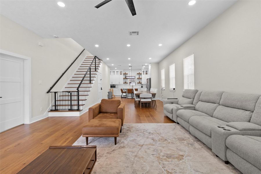 Furnished interior view inside a new home in , Shepherd (Image 14).