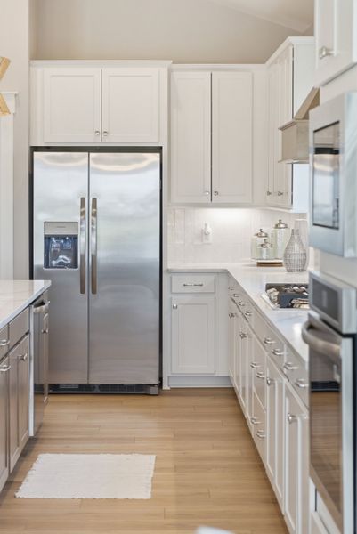 Furnished interior view inside a new home in The Sanctuary at Sunset Beach, Sunset Beach (Image 36).