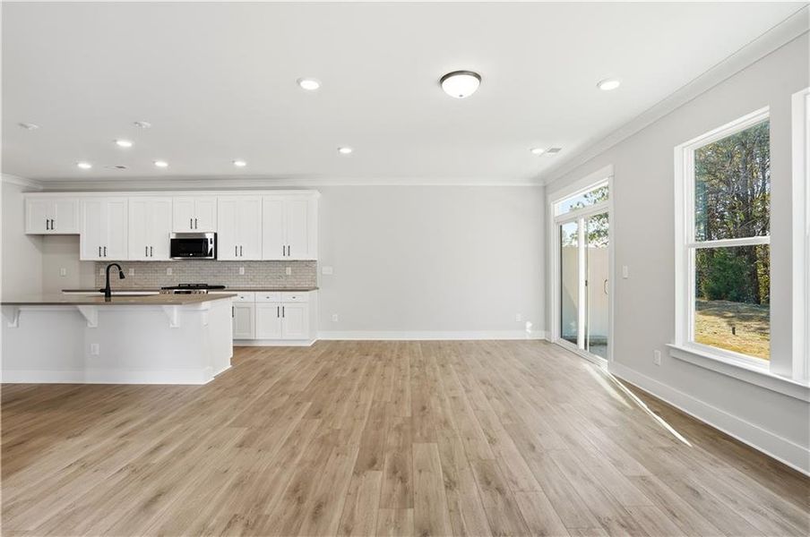 Spacious, unfurnished interior of a new home in , Dawsonville (Image 22).