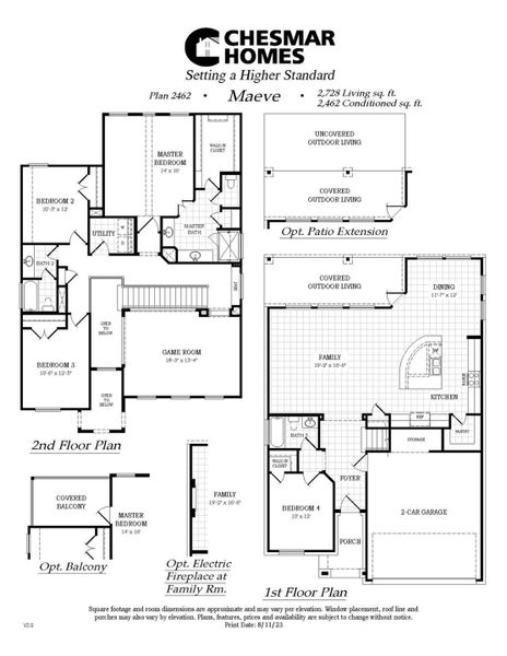 2D floor plan layout of this home in Deerbrooke Cottages, Leander, TX (Image 3). 2D floor plan layout of this home in Deerbrooke Cottages, Leander, TX (Image 3).
