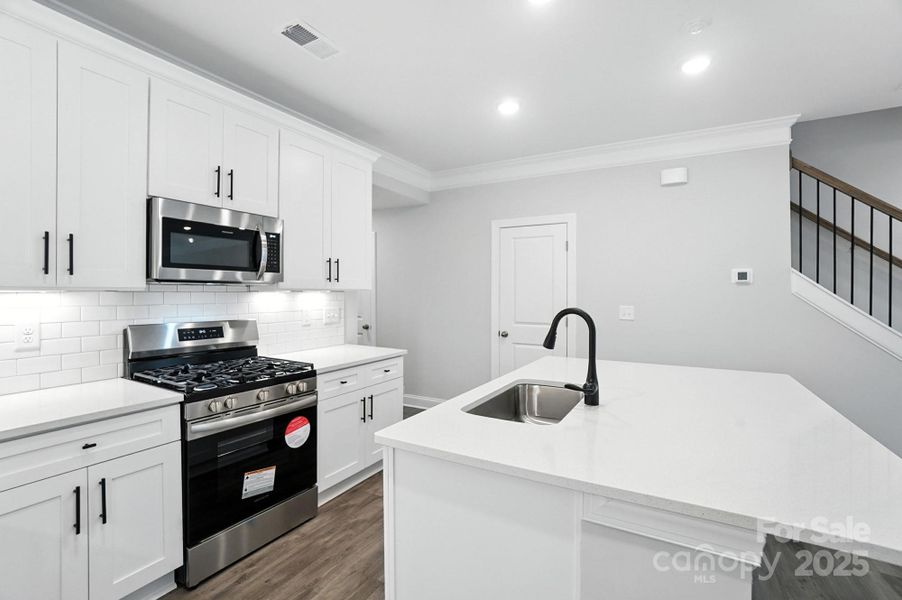 Furnished interior view inside a new home in Harrisburg Village Townhomes, Harrisburg (Image 5). Furnished interior view inside a new home in Harrisburg Village Townhomes, Harrisburg (Image 5).