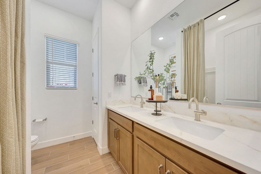 Representative furnished interior of a home built from the Azure by Mattamy Homes in White Tank Vistas, Waddell (Image 32).