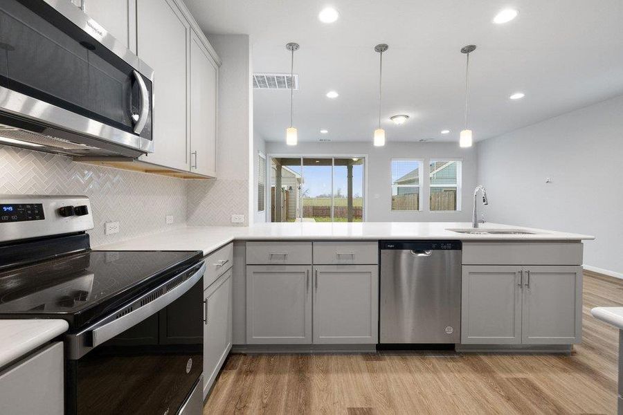 Furnished interior view inside a new home in Castlewood, Taylor (Image 11).