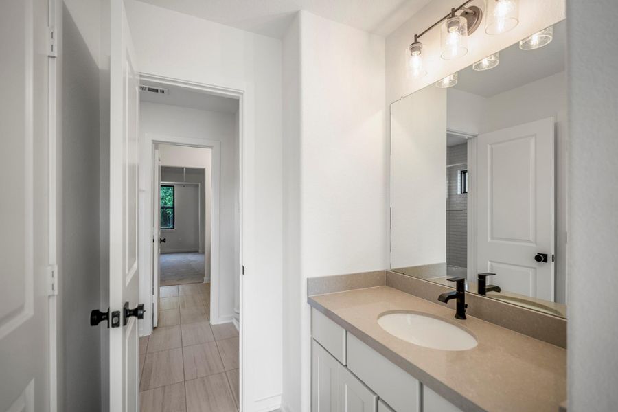 Furnished interior view inside a new home in Briarley, Montgomery (Image 12).