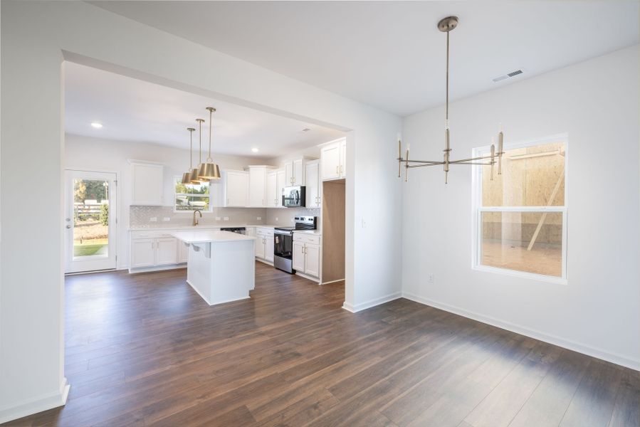 Spacious, unfurnished interior of a new home in Morrow Brook, Albemarle (Image 11).