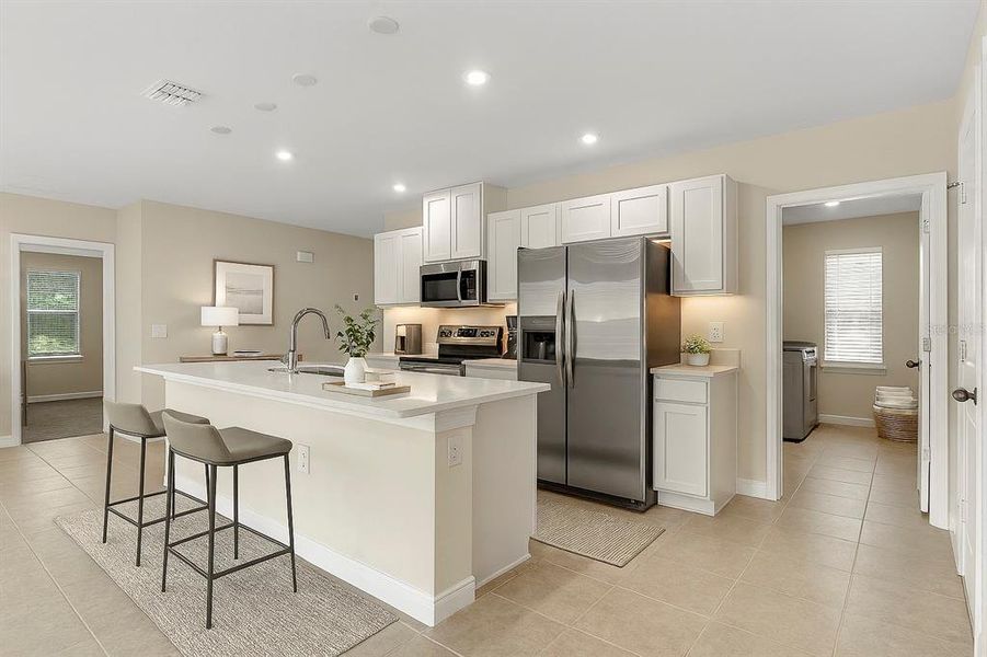 Furnished interior view inside a new home in Indian Lake Estates, Indian Lake Estates (Image 6).