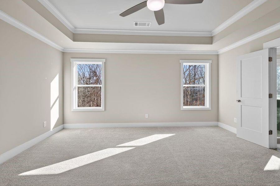 Spacious, unfurnished interior of a new home in , Flowery Branch (Image 46).