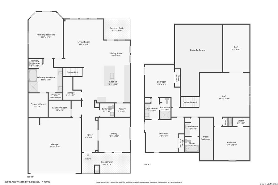 2D floor plan layout of this home in Fox Falls, Boerne, TX (Image 5). 2D floor plan layout of this home in Fox Falls, Boerne, TX (Image 5).