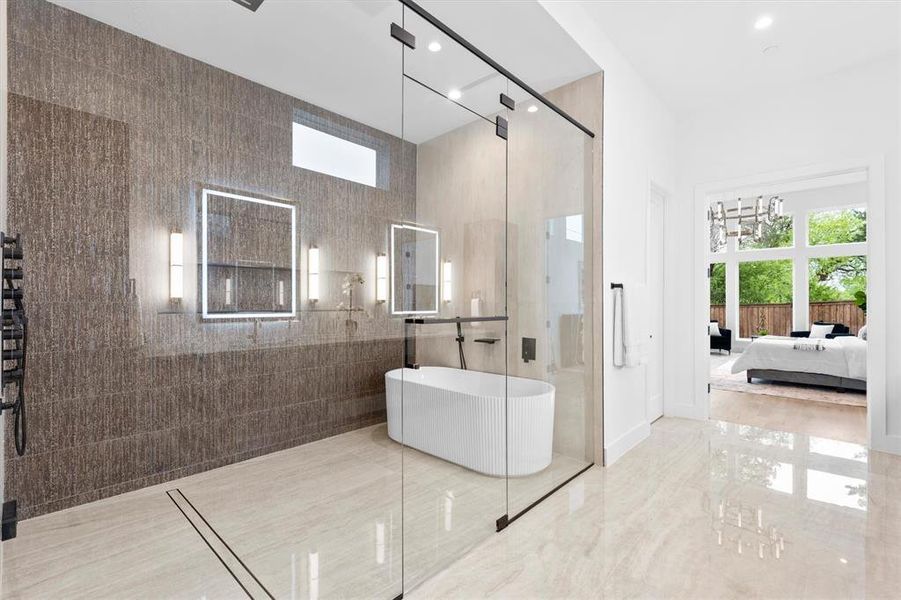 Furnished interior view inside a new home in , Dallas (Image 14). Furnished interior view inside a new home in , Dallas (Image 14).