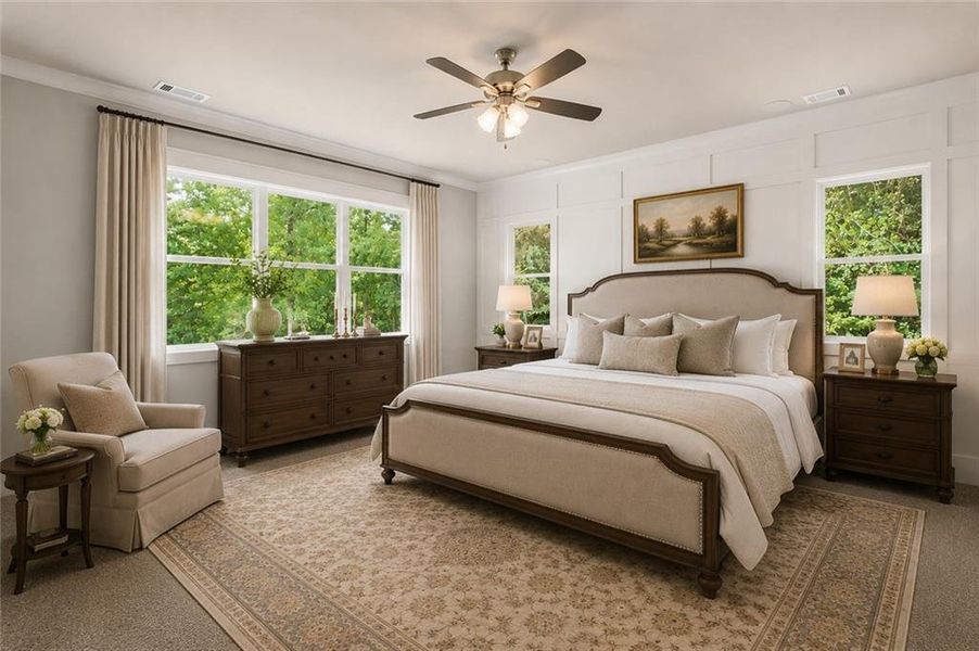 Furnished interior view inside a new home in , Jefferson (Image 7).