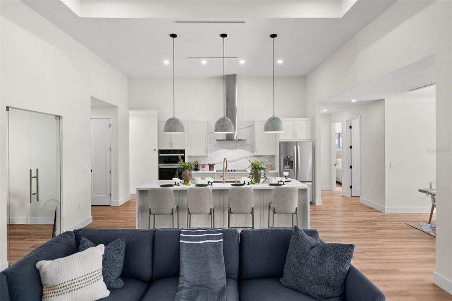 Furnished interior view inside a new home in , Port Charlotte (Image 9).