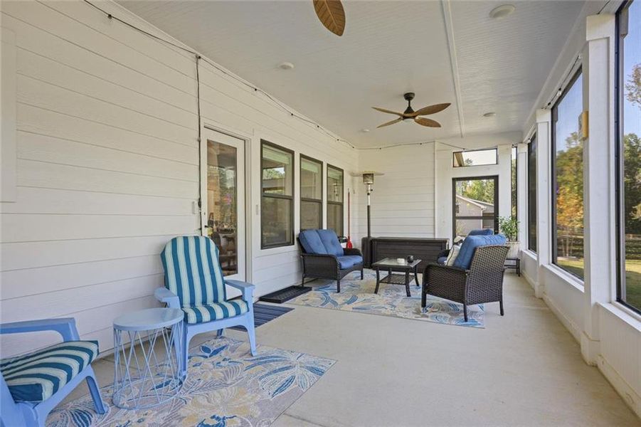 Exterior details and patio area of a home in , Dallas (Image 26).
