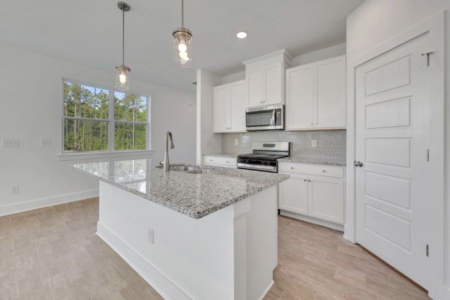 Furnished interior view inside a new home in Powell, Angier (Image 5).