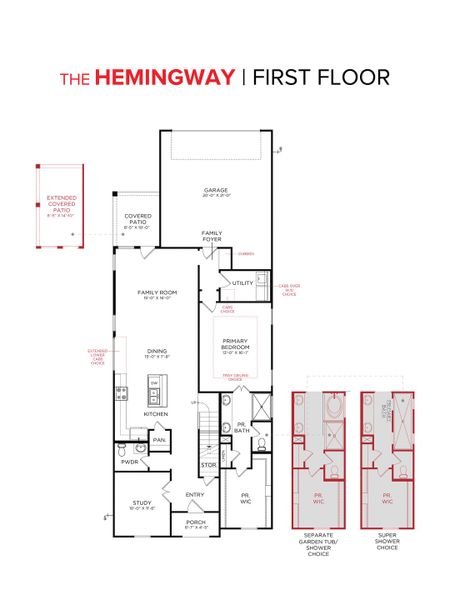 Hemingway First Floor