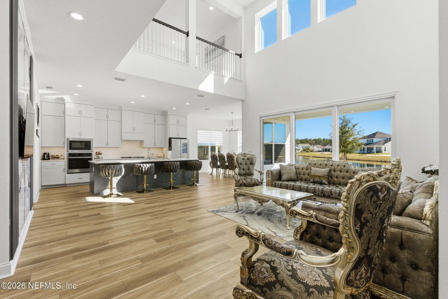 Furnished interior view inside a new home in Middlebourne, St. Johns (Image 7).