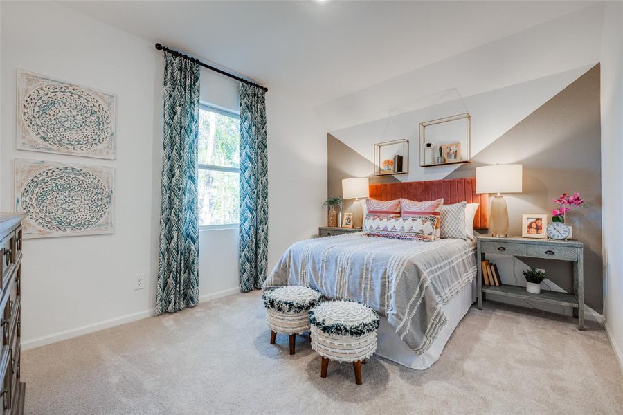 Furnished interior view inside a new home in Anniston, Katy (Image 30).