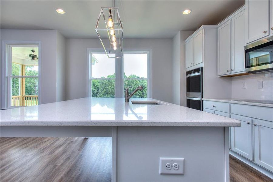 Furnished interior view inside a new home in , Homer (Image 13).