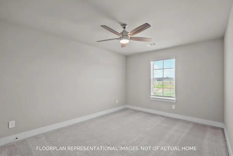 Spacious, unfurnished interior of a new home in Lone Star Landing, Montgomery (Image 11). Spacious, unfurnished interior of a new home in Lone Star Landing, Montgomery (Image 11).