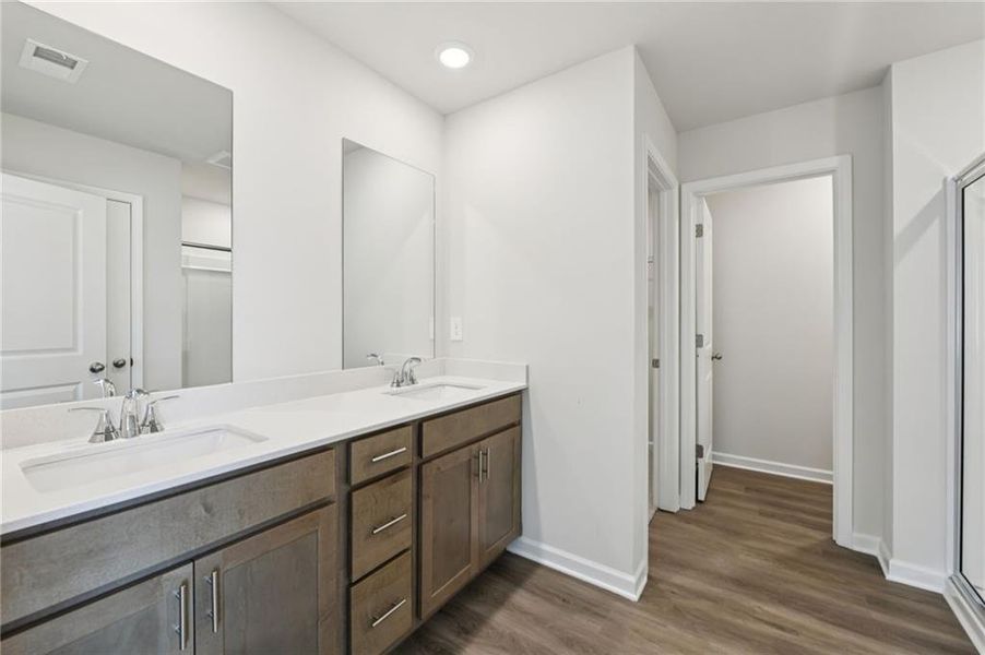 Furnished interior view inside a new home in Hawthorne Station, College Park (Image 5).