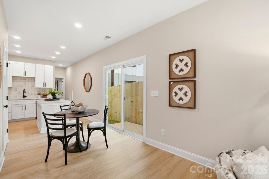 Furnished interior view inside a new home in , Charlotte (Image 35). Furnished interior view inside a new home in , Charlotte (Image 35).
