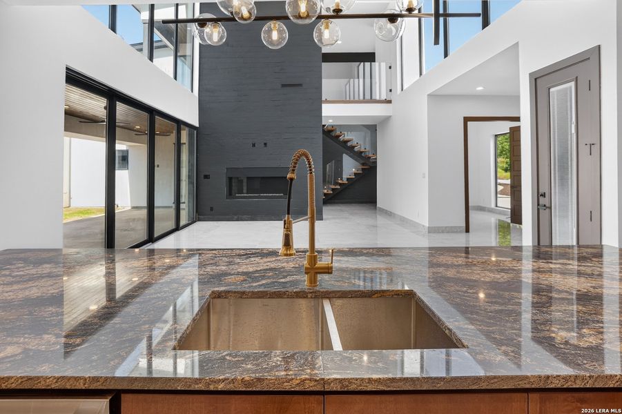 Close-up of interior finishes inside a home in , San Antonio (Image 19).