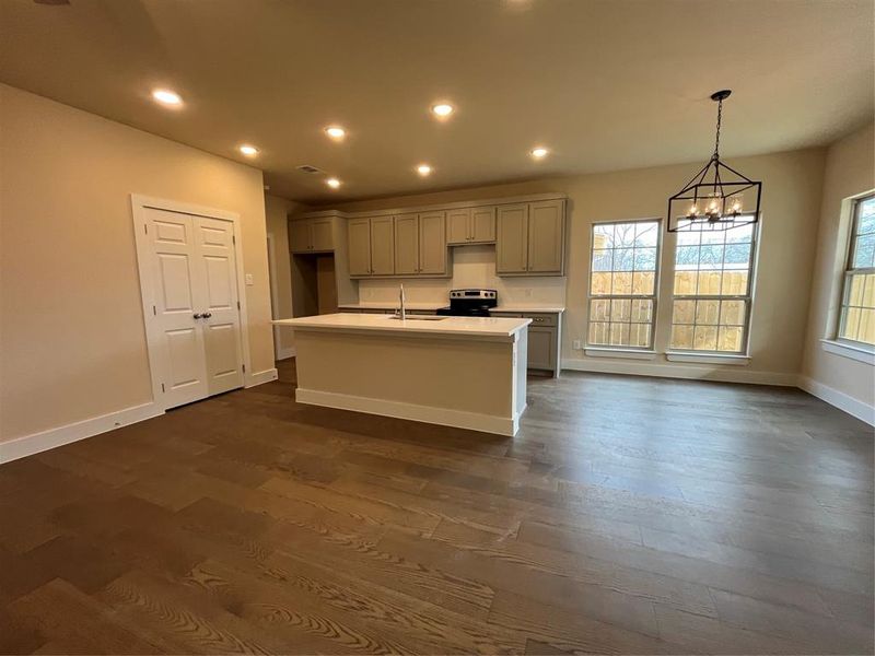 Furnished interior view inside a new home in , Greenville (Image 7).