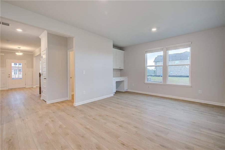 Spacious, unfurnished interior of a new home in Westwind Estates, Hampton (Image 21).