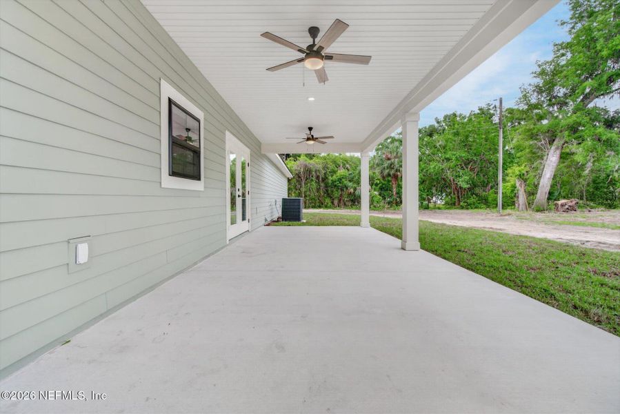 Exterior details and patio area of a home in , San Mateo (Image 25).