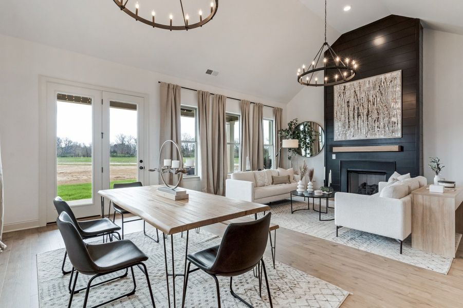 Representative furnished interior of a home built from the Mosley by Celebration Homes in South Haven, Murfreesboro (Image 9).