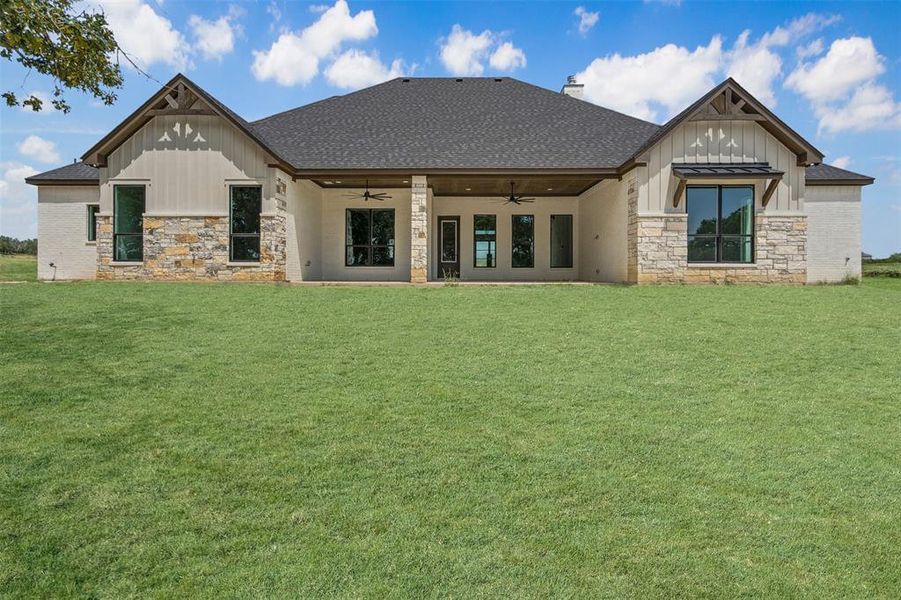 Exterior details and patio area of a home in , Weatherford (Image 3). Exterior details and patio area of a home in , Weatherford (Image 3).