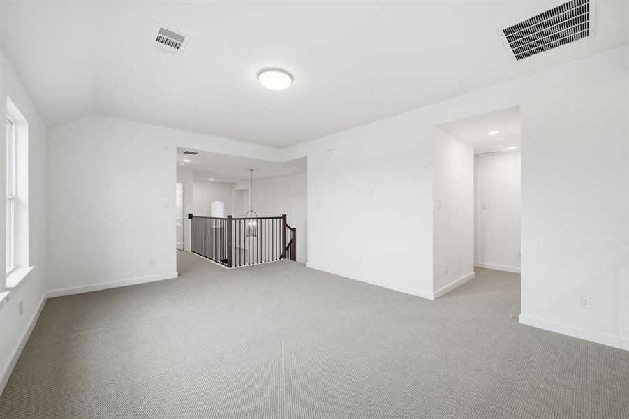 Spacious, unfurnished interior of a new home in Wildflower Ranch: 50ft. lots, Dish (Image 15).