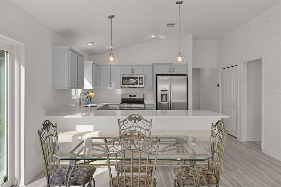 Furnished interior view inside a new home in , The Villages (Image 12). Furnished interior view inside a new home in , The Villages (Image 12).