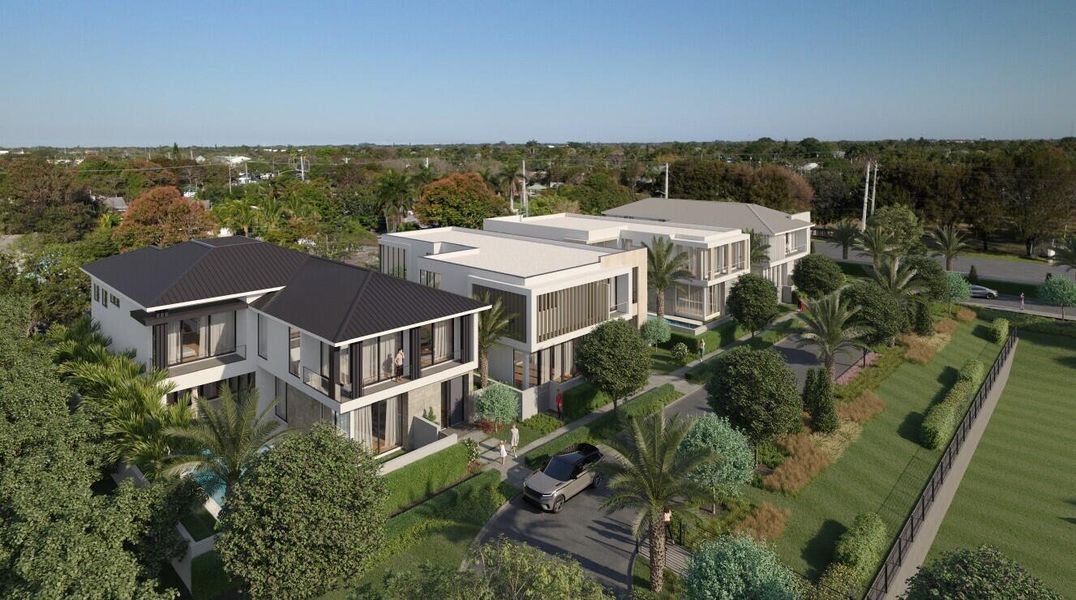 Community rending west facing